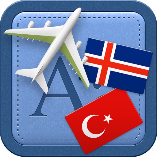 Traveller Dictionary and Phrasebook Icelandic - Turkish icon