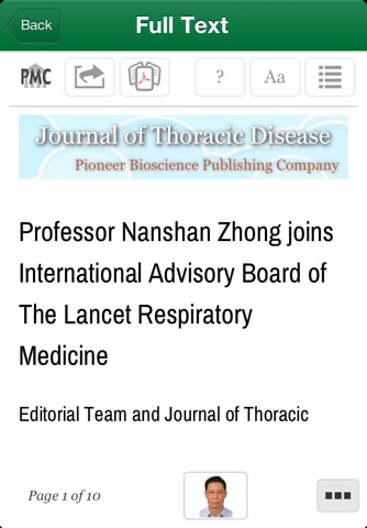 JTD - Journal of Thoracic Disease screenshot 3