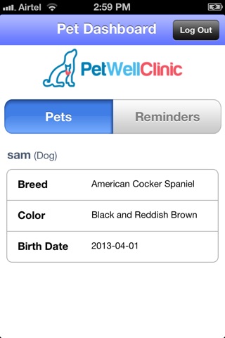 PetWellClinic screenshot 2