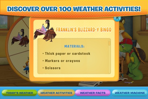 Franklin and Friends: Franklin’s Weather Fun screenshot 3