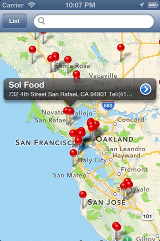 Food Network Restaurants Locator Pro - DINERS,DRIVE-INS AND DIVES Edition screenshot 3