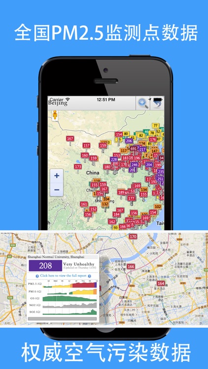 China Real Time Traffic Report and PM2.5 Air Quality Index