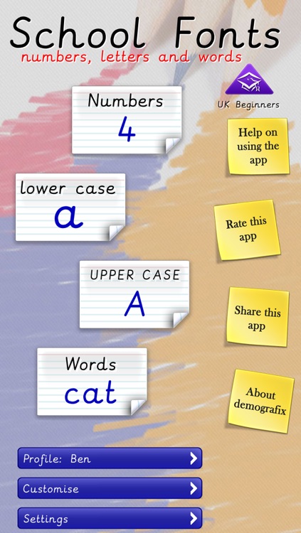 School Fonts - Learn to write (UK) Free