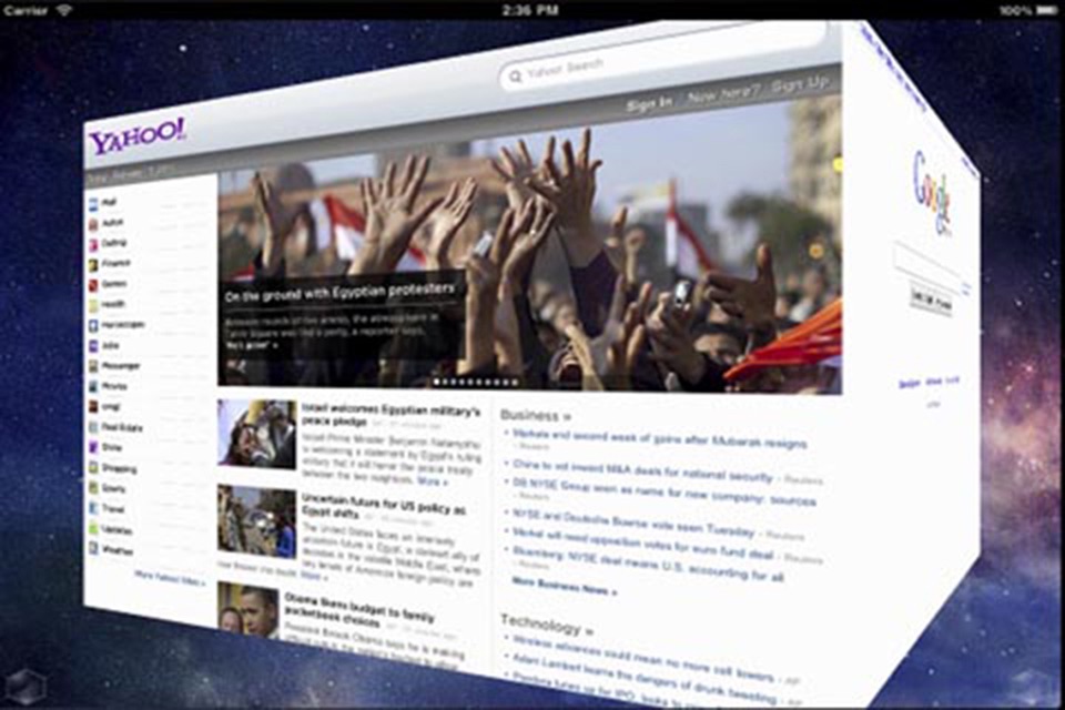 3D Web Browser HD screenshot 4