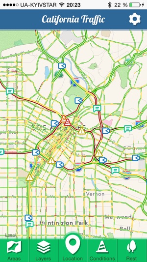 California Traffic - monitoring Californ