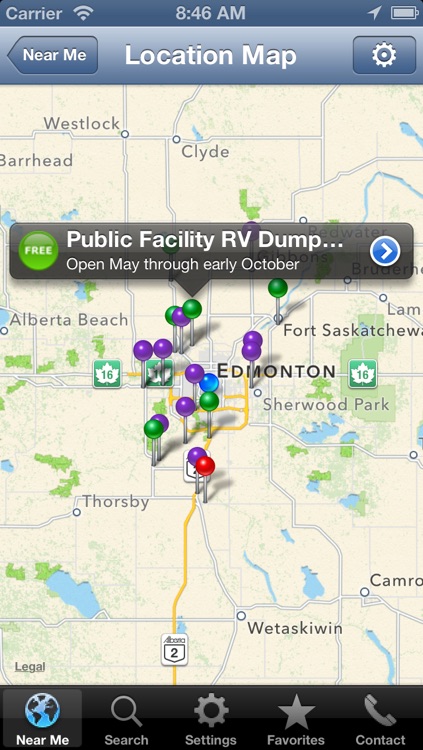 Sanidumps RV Dump Station Locator