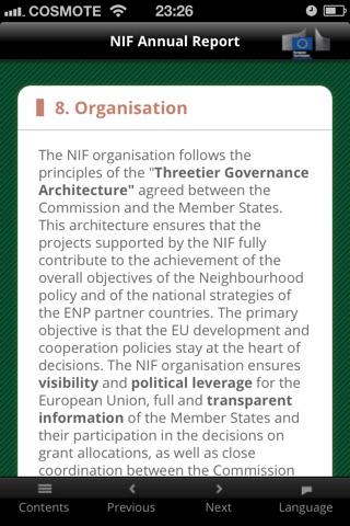 NIF 2011 Annual Report screenshot 4