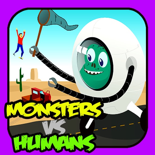 Monsters vs Humans HD icon