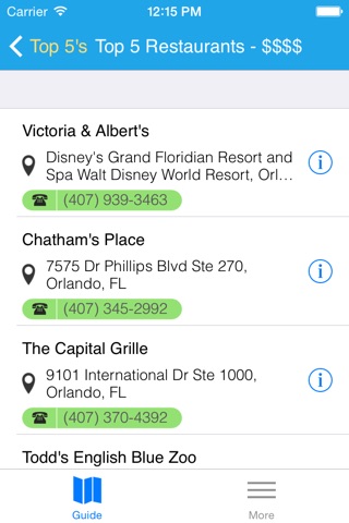 Top5 Orlando - Free Travel Guide and Map screenshot 4