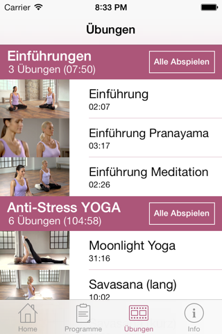 Brigitte Fitness Anti-Stress YOGA screenshot 4