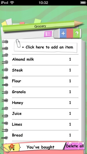 Easy Shopping - Grocery List Free(圖1)-速報App