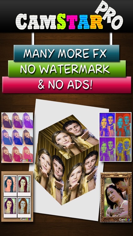 CamStar Pro - Fun Live Photo Booth FX via Camera and Video for IG, FB, PS, Tumblr