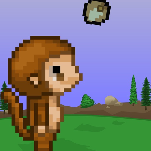 Jungle Monkey Juggling Icon