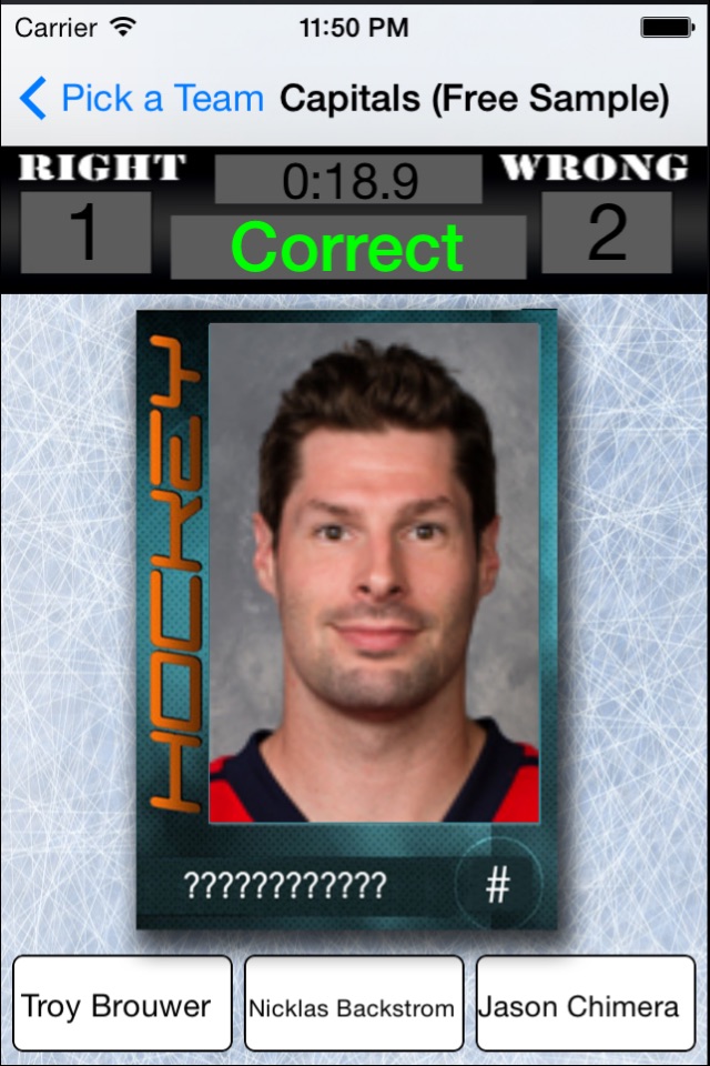 Hockey Player Quiz screenshot 2