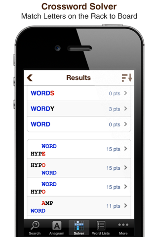 Look It Up Free for Words with Friends and Anagram Solver screenshot 3