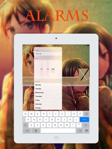 AoT Clock HD for Attack on Titan screenshot 2