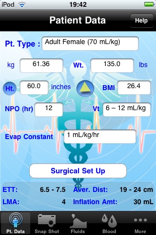 Anesthesia Clinical Tutor & Calculator (ACTc)