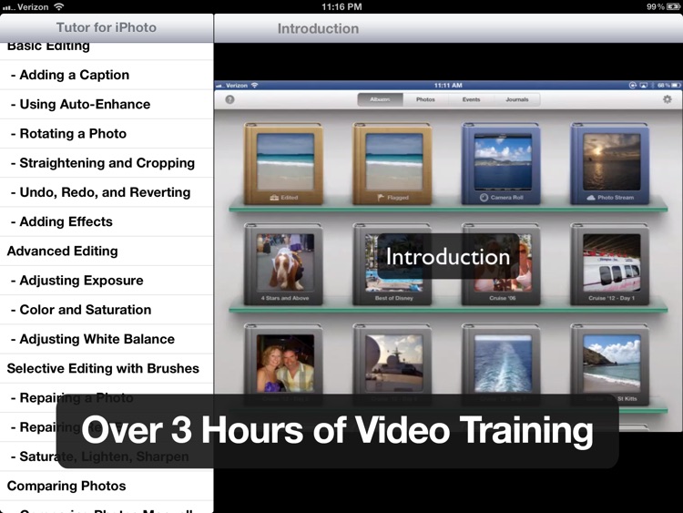 Tutor for iPhoto for iOS