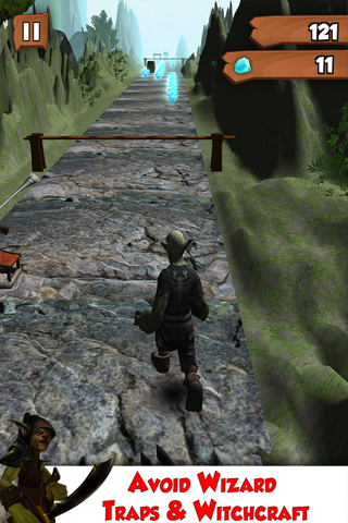 Amazing Wizard Dwarf Fantasy Runner screenshot 3