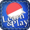 Learn&Play Indonesian ~easier & fun! This quick, powerful gaming method with attractive pictures is better than flashcards