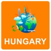 Hungary Off Vector Map - Vector World