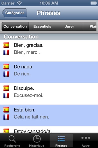 Dictionnaire Espagnol Français screenshot 3