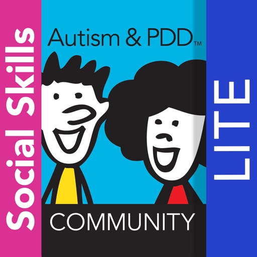 Autism & PDD Picture Stories & Language Activities Social Skills in the Community LITE icon