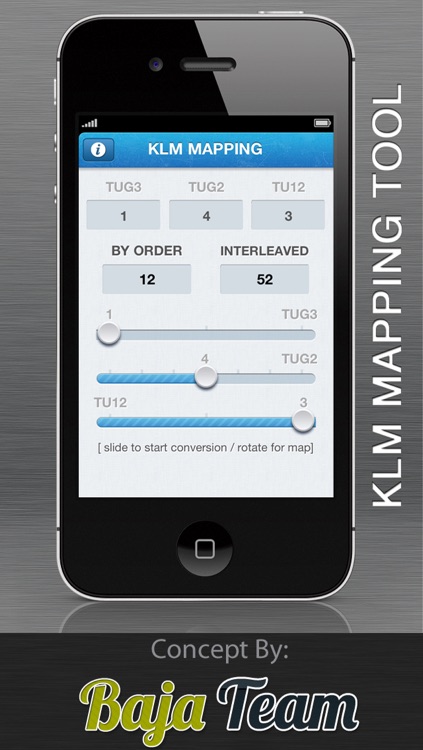 KLM and Time Slot Mapping