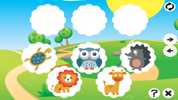 Animals Memorize! Learning and concentration game for children with pets