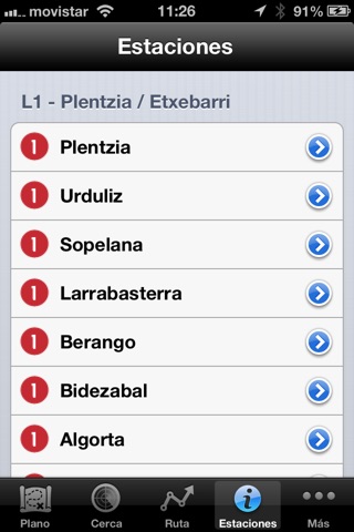 Metro Bilbao screenshot 4