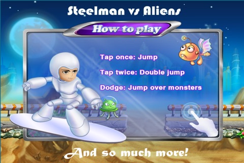 SteelMan Vs Aliens - Time Wars Runner Edition screenshot 4