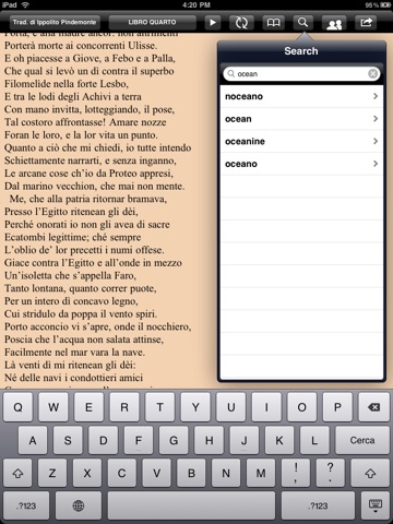 Omero: Odissea for iPad screenshot 3