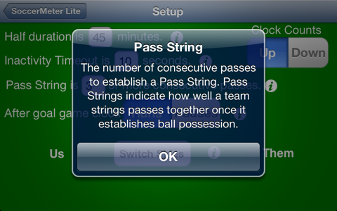 SoccerMeter Lite screenshot 3