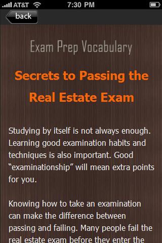 ExamPrepVocab - Real Estate Vocabulary Review screenshot 4