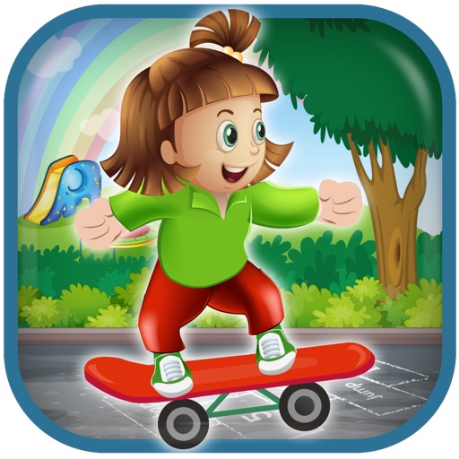 Cutest Skater Girl - Extreme Park Surfer Blitz iOS App