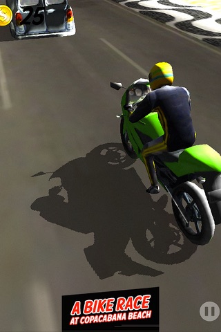 A Bike Race at Copacabana It Mayhem Beach - FREE Racing Ride Game screenshot 2