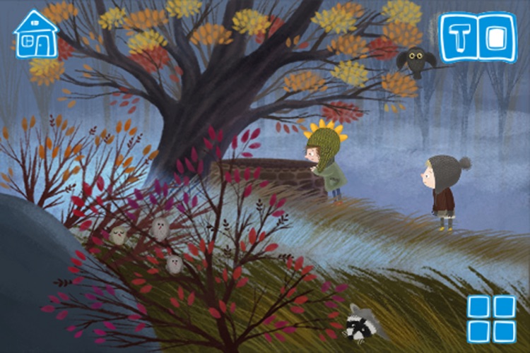 Dragon and Wolf - An Interactive Children`s Book