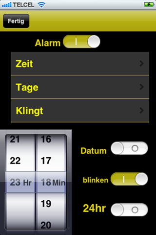 Gold Alarm Clock screenshot 4