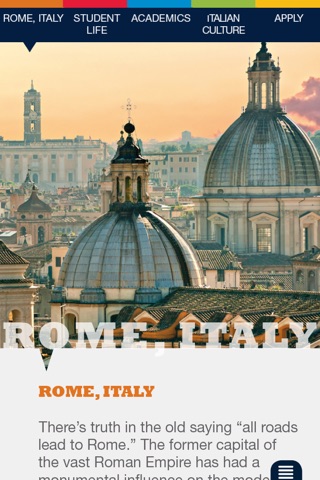 Study Abroad Rome at John Cabot University screenshot 2