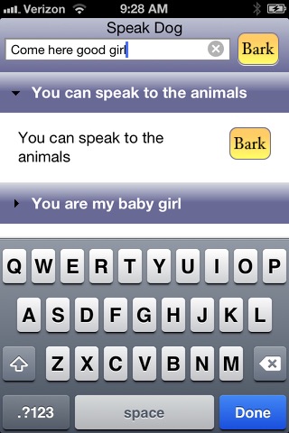 Speak Dog screenshot 2