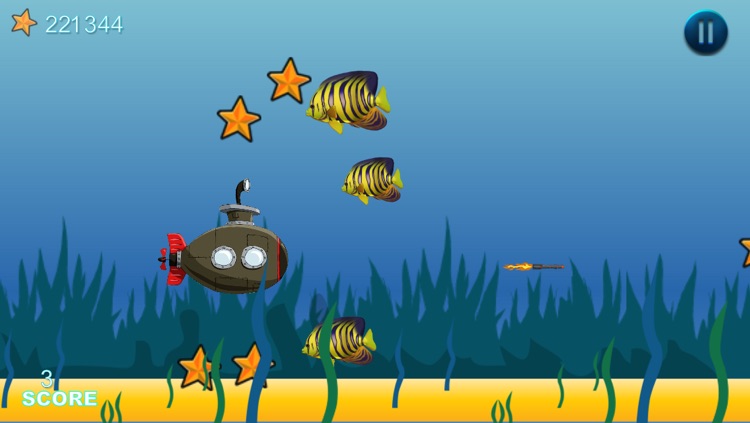 Submarine Splash Race Mania - Ocean Swimming Sub Shooting Fish Free