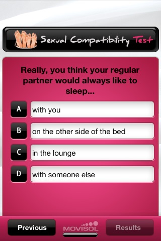 Sexual Compatibility Test
