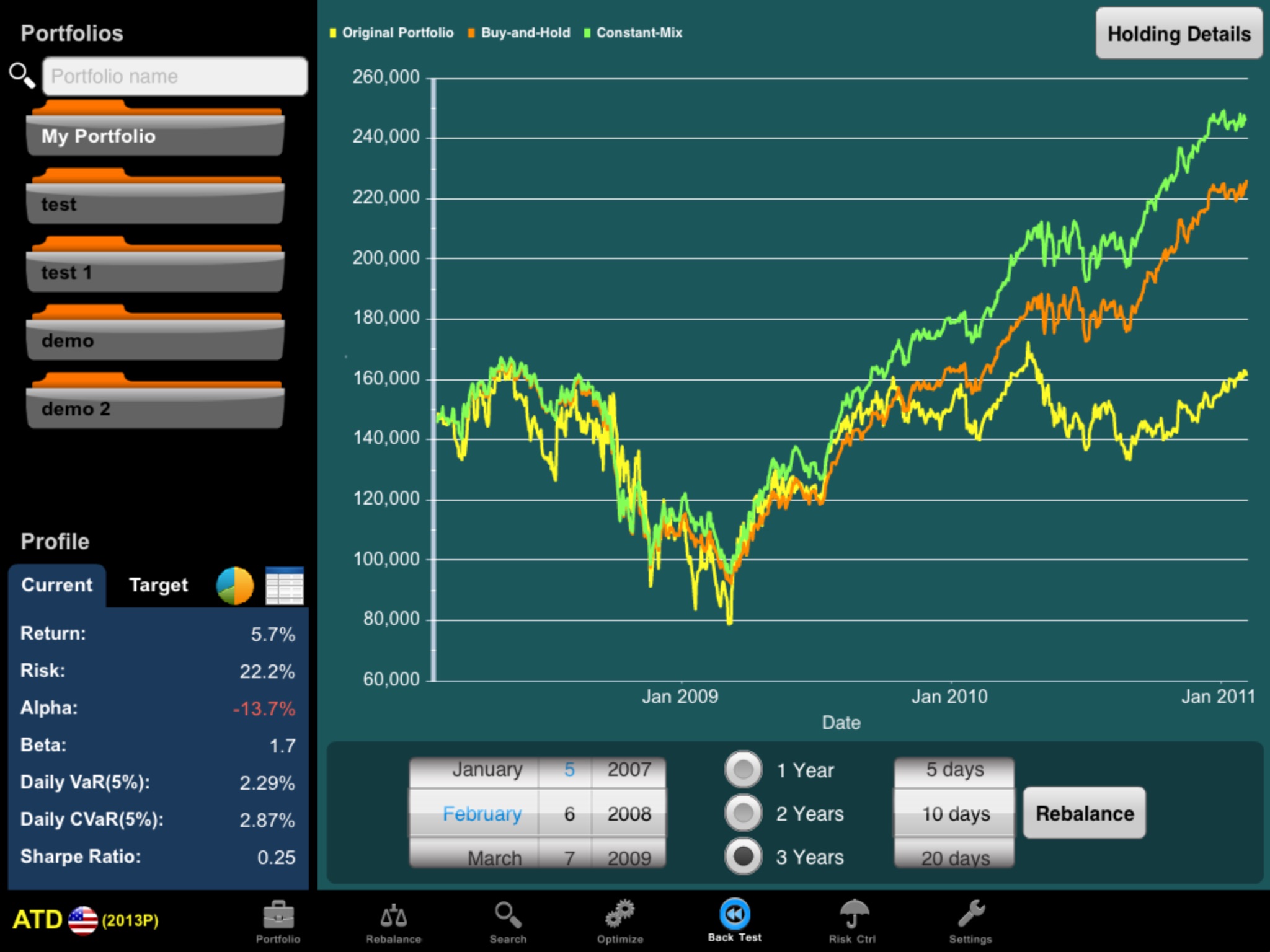 Alpha Trading Desk screenshot 2