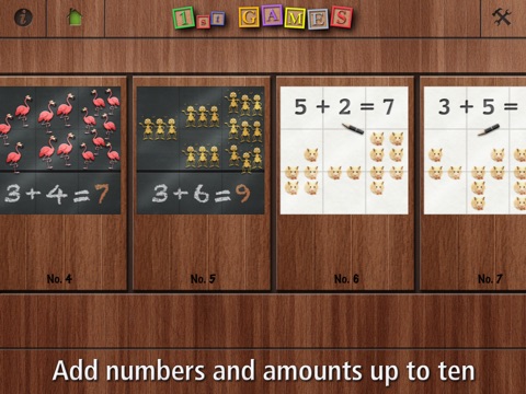 1st GAMES - Add numbers and amounts up to 10 HD puzzle for kids screenshot 4