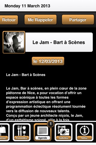 Jam - Bar à Scènes screenshot 4