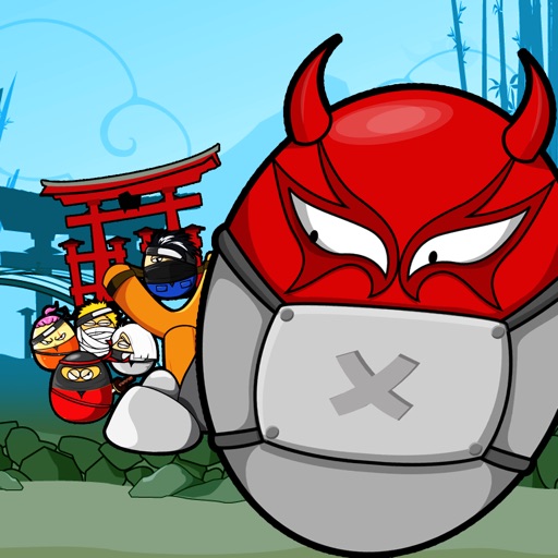 Age of Catapult Free- Clans Clashing Ninja Temple Icon