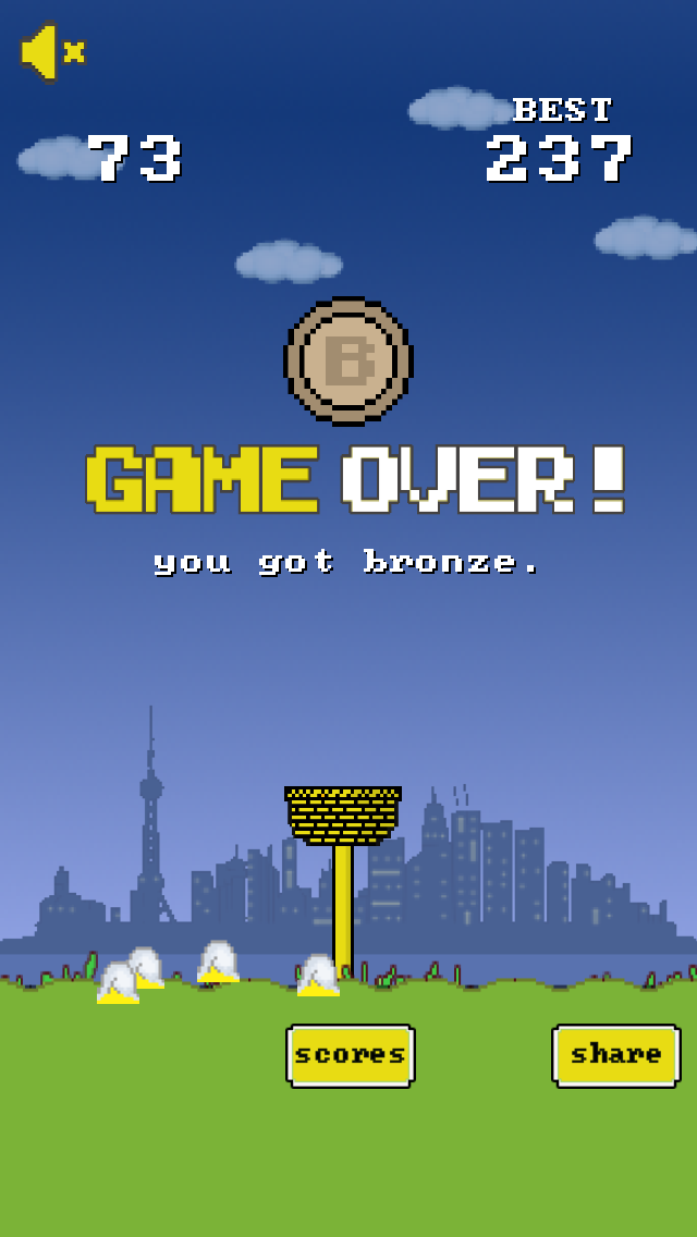 Flappy Egg Drop Free Fall screenshot 3