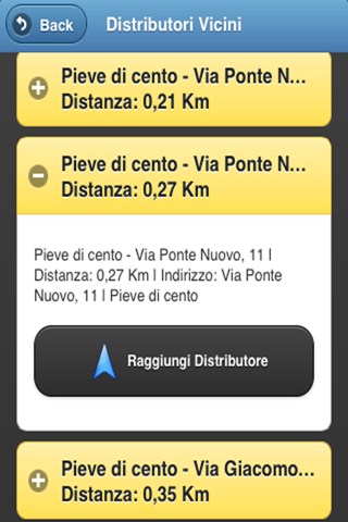 Cerca Distributori Diesel screenshot 3