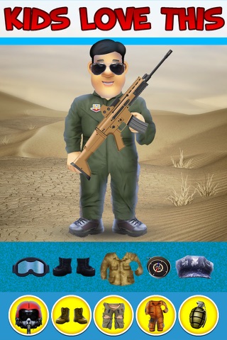 Brave Army Boy - Dressing Up Game screenshot 3