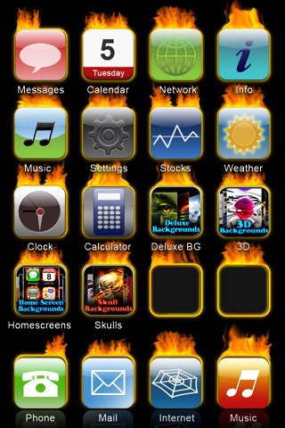 Premium Home Screens and Icon Skins screenshot 3